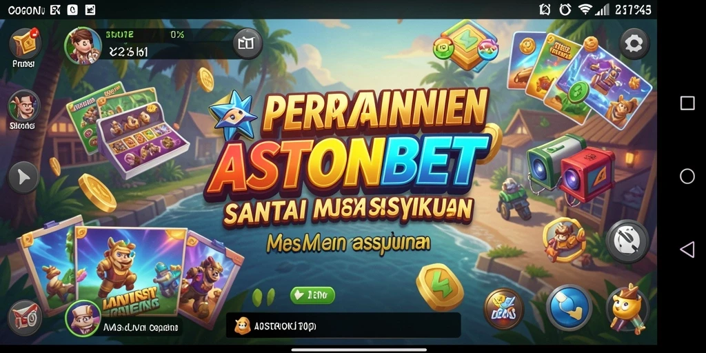 Tangkapan layar gameplay ASTONBET yang menunjukkan keseruan bermain.