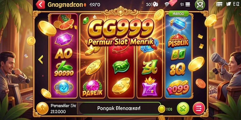 Tampilan gameplay GG999 yang seru dan interaktif.