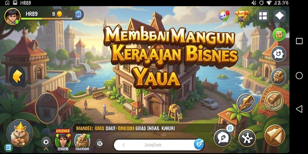 Tampilan menakjubkan gameplay Tycoon di HR89.