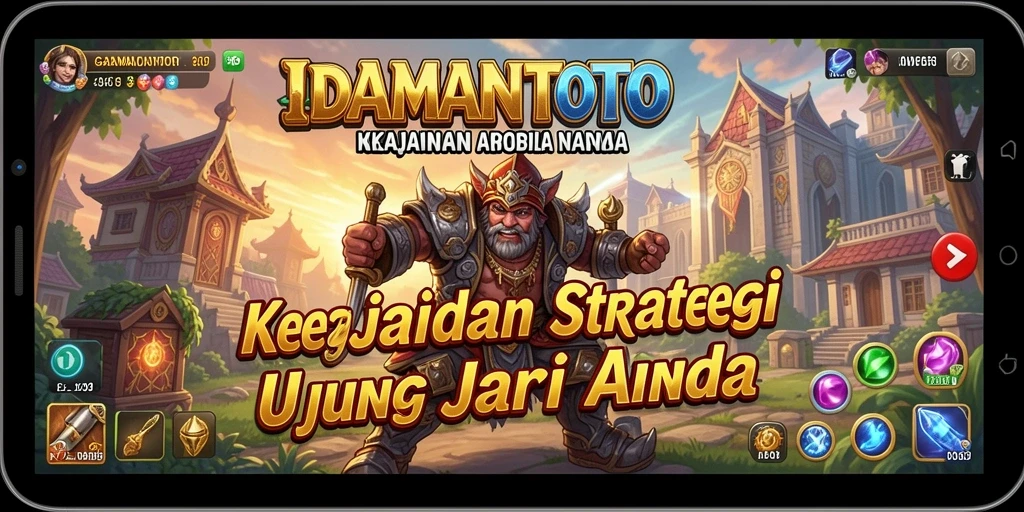 Tampilan gameplay seru dan menarik di IDAMANTOTO.