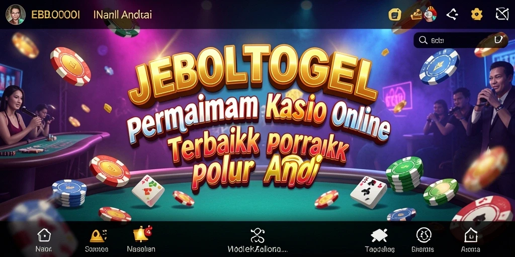 Tampilan gameplay menarik dari JEBOLTOGEL yang memikat pemain.