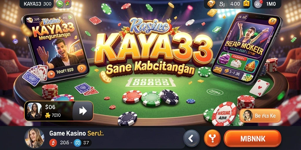 Screenshot gameplay KAYA33 menampilkan berbagai permainan kasino yang menarik dan interaktif.