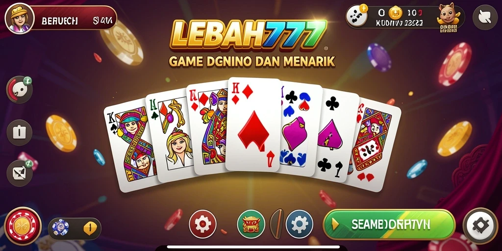 Tampilan gameplay Domino LEBAH777 yang menarik dan interaktif.