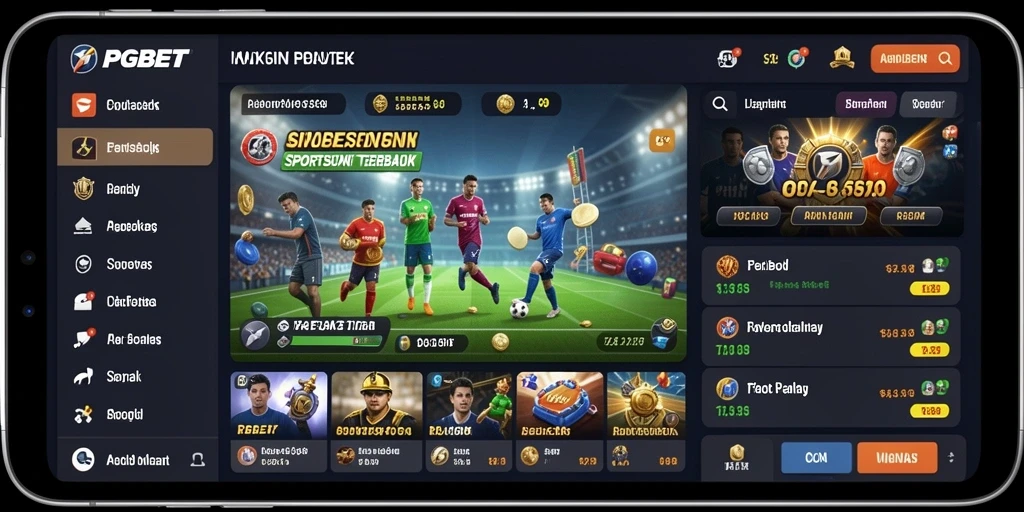 Tampilan gameplay PGBET yang menarik dan interaktif dalam taruhan olahraga.