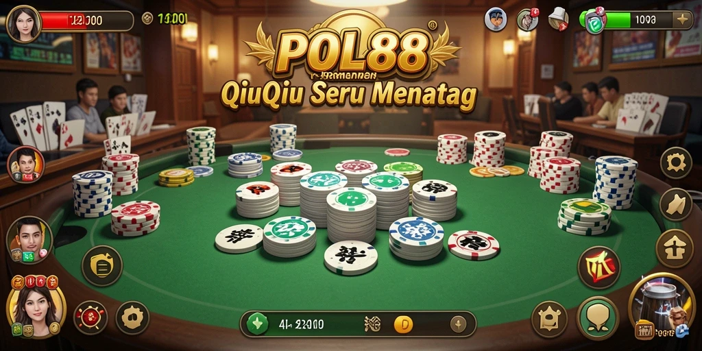 Tampilan gameplay QiuQiu yang menarik dan seru.