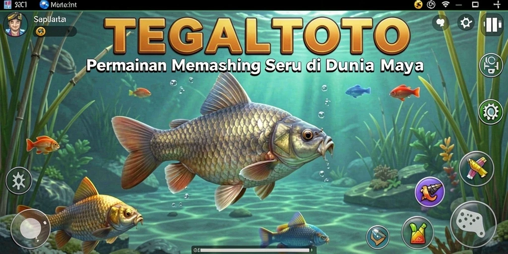 Tampilan gameplay memancing yang menarik di TEGALTOTO.