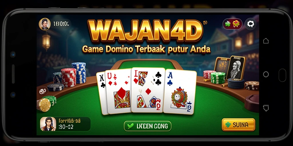 Tampilan gameplay seru di WAJAN4D yang menyenangkan.